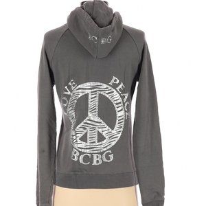 BCBG  MAXAZRIA Zip Up Hoodie